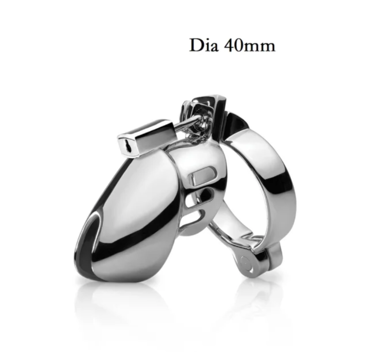 Metal Male Chastity Cage Device Set Small Penis Cage Cock Ring Sex Toys For Man - metalchastitycage