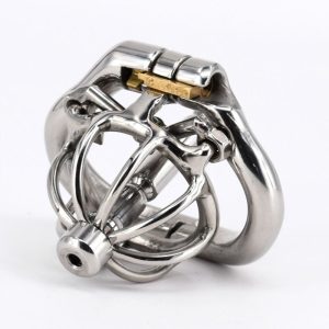 Small Size Chastity Cage for Men in 304 Stainless Steel - metalchastitycage