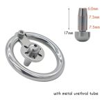 Metal Inverted Flat Chastity Cage - metalchastitycage