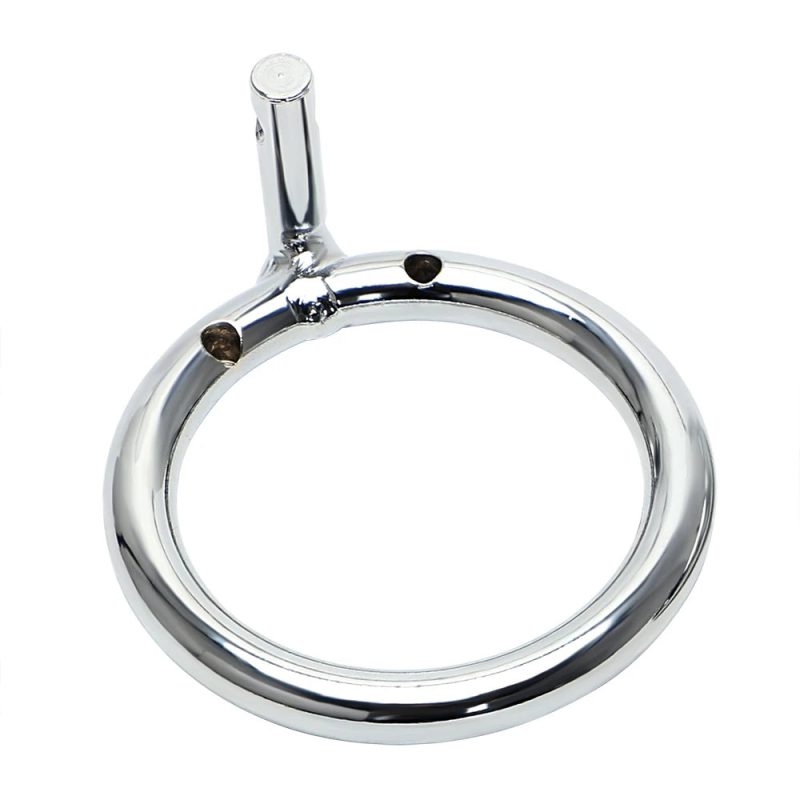 Metal Chastity Cage For Men Breathable Penis Sleeve with Lock - metalchastitycage