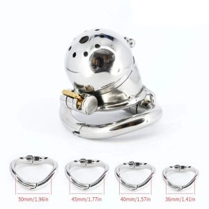 304 Stainless Steel Male Chastity Device Metal Penis Cage - metalchastitycage