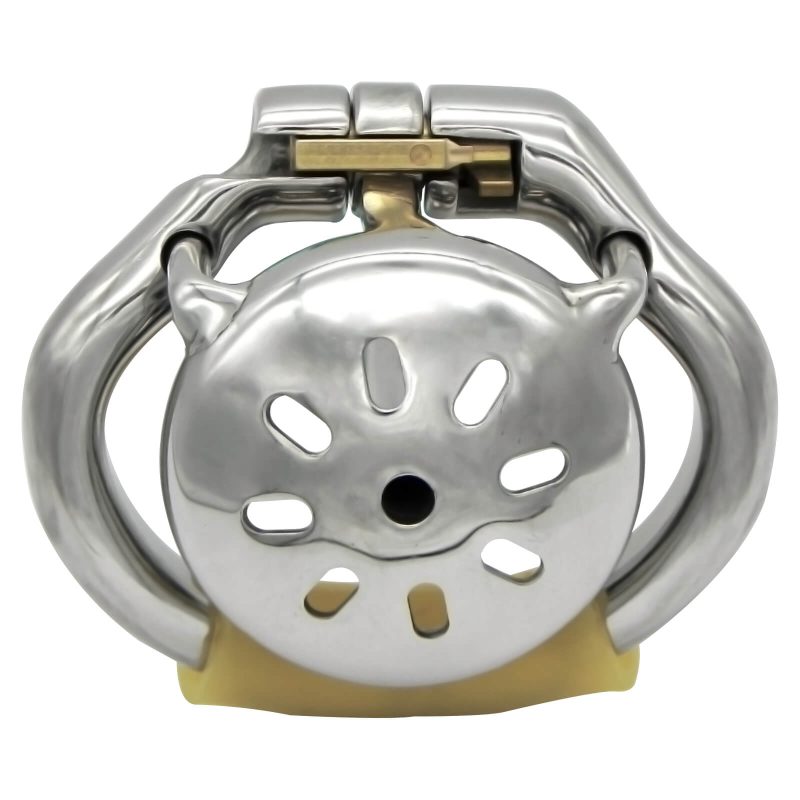 304 Stainless Steel Mini Chastity Cage for Small Cock - metalchastitycage