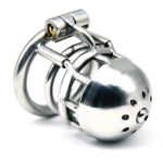 316 Stainless Steel Metal Through Hole PA Chastity Cage for Men - metalchastitycage