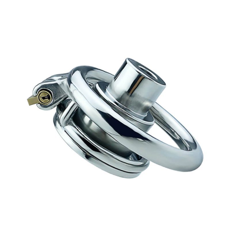 New Arrived Negative Stainless Steel Chastity Device Unrivaled Submission - metalchastitycage