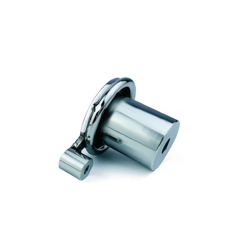 Male Chastity Device Single Screw Negative Chastity Cage - metalchastitycage