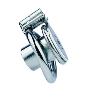 Male Chastity Device Single Screw Negative Chastity Cage - metalchastitycage