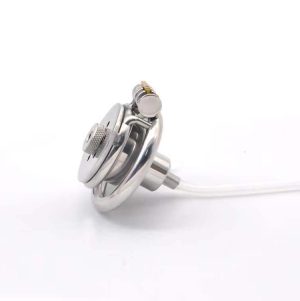 New Arrived Urethral Inverted Chastity Cage in Stainless Steel - metalchastitycage