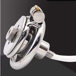 New Arrived Urethral Inverted Chastity Cage in Stainless Steel - metalchastitycage